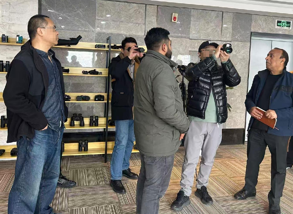 深化合作·共拓新局｜印度客户再度到访映界光电，共鉴全新光电产品矩阵